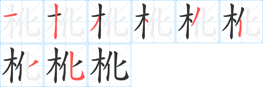 杹?zhàn)止P畫寫法